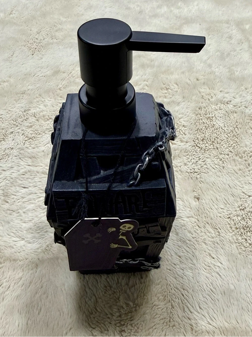 Halloween Coffin Soap Pump